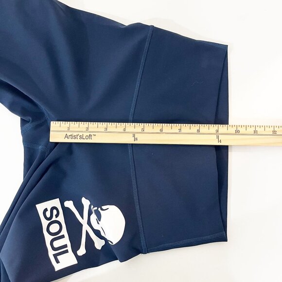 Lululemon x Soul Cycle Wunder Under Leggings Navy Blue - Size 4 - Picture 7 of 8